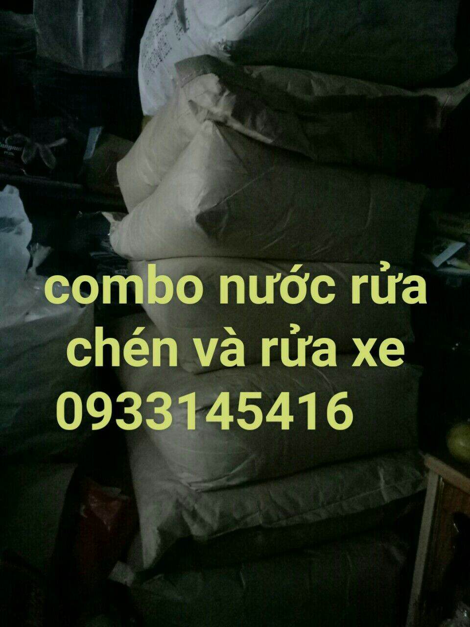 combo làm rửa chén và rửa xe 45 lit