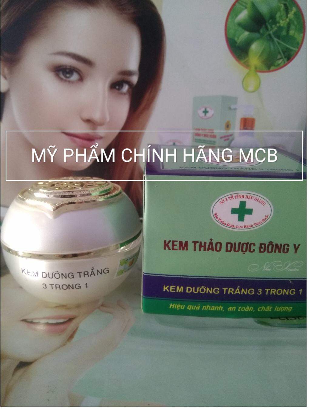 KEM THẢO DƯỢC ĐÔNG Y DƯỠNG TRẮNG DA 12G