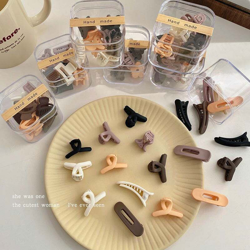 Set 10 kẹp tóc mini dễ thương cho bé gái, combo 10 cặp tóc cute