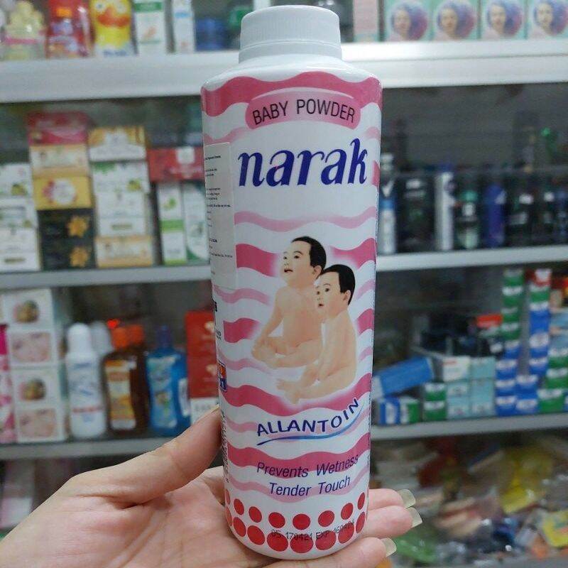 Phấn thơm bé narak thái lan 180g,ngừa rôm sảy chống ẩm khử mùi