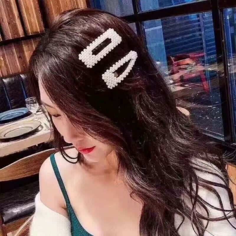 sét 4 kẹp tóc mái Hàn Quốc nữ