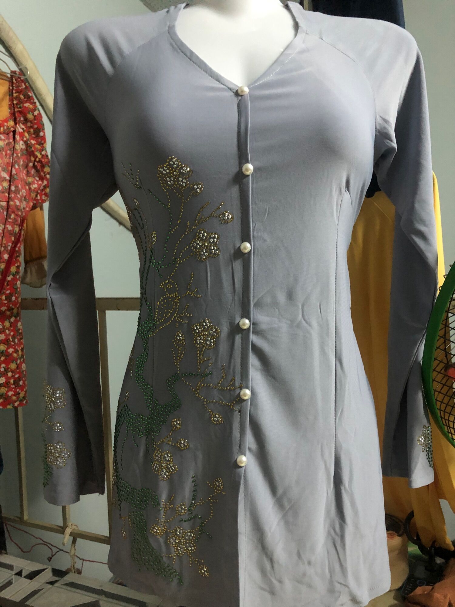 Áo bà ba 55-60 ky