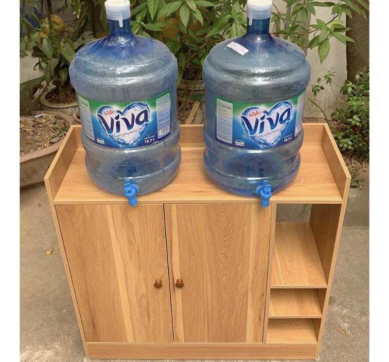 Tủ gỗ để giày dép 2 cánh cửa đa năng