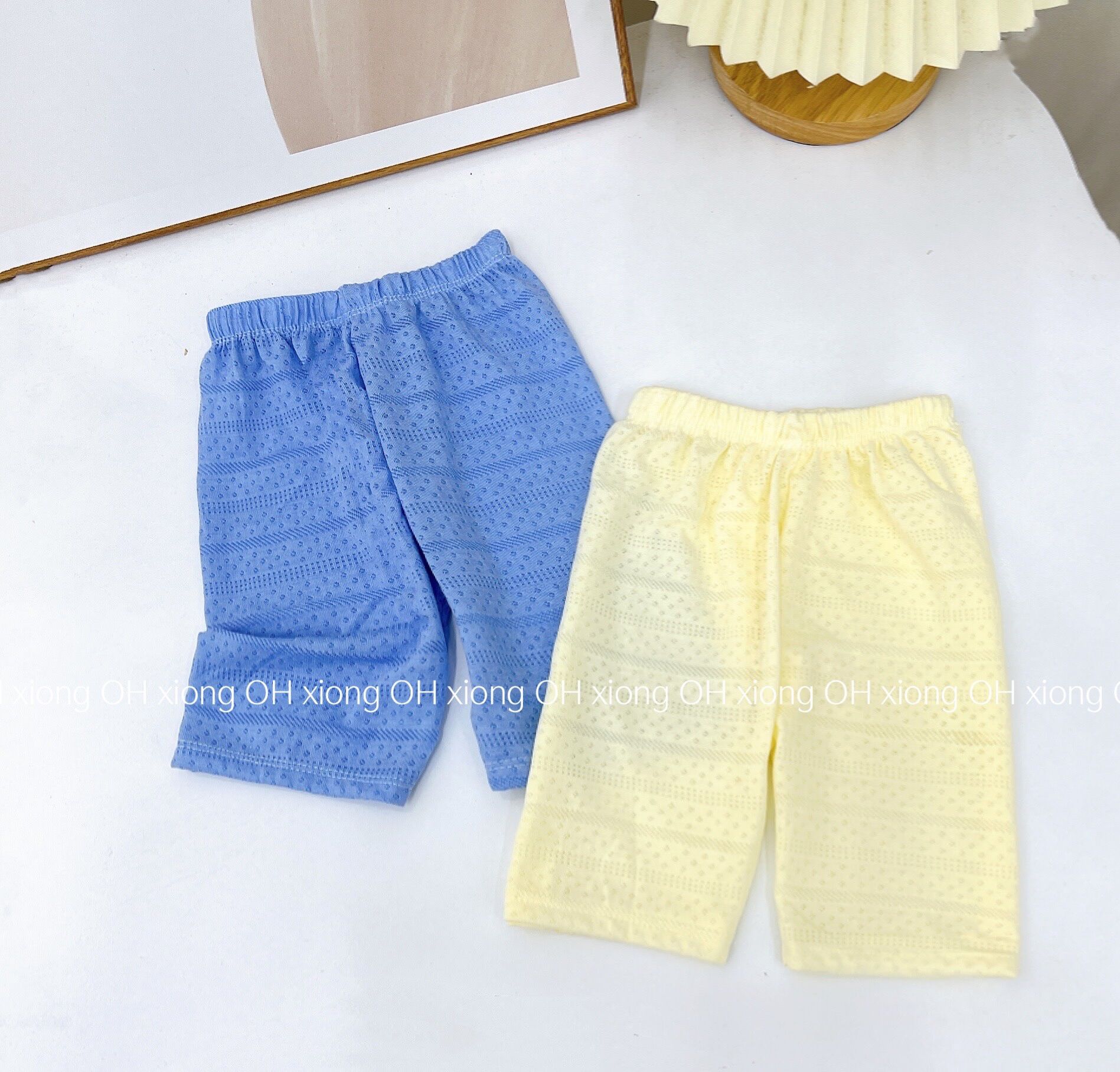 Quần legging lửng thông hơi bé gái