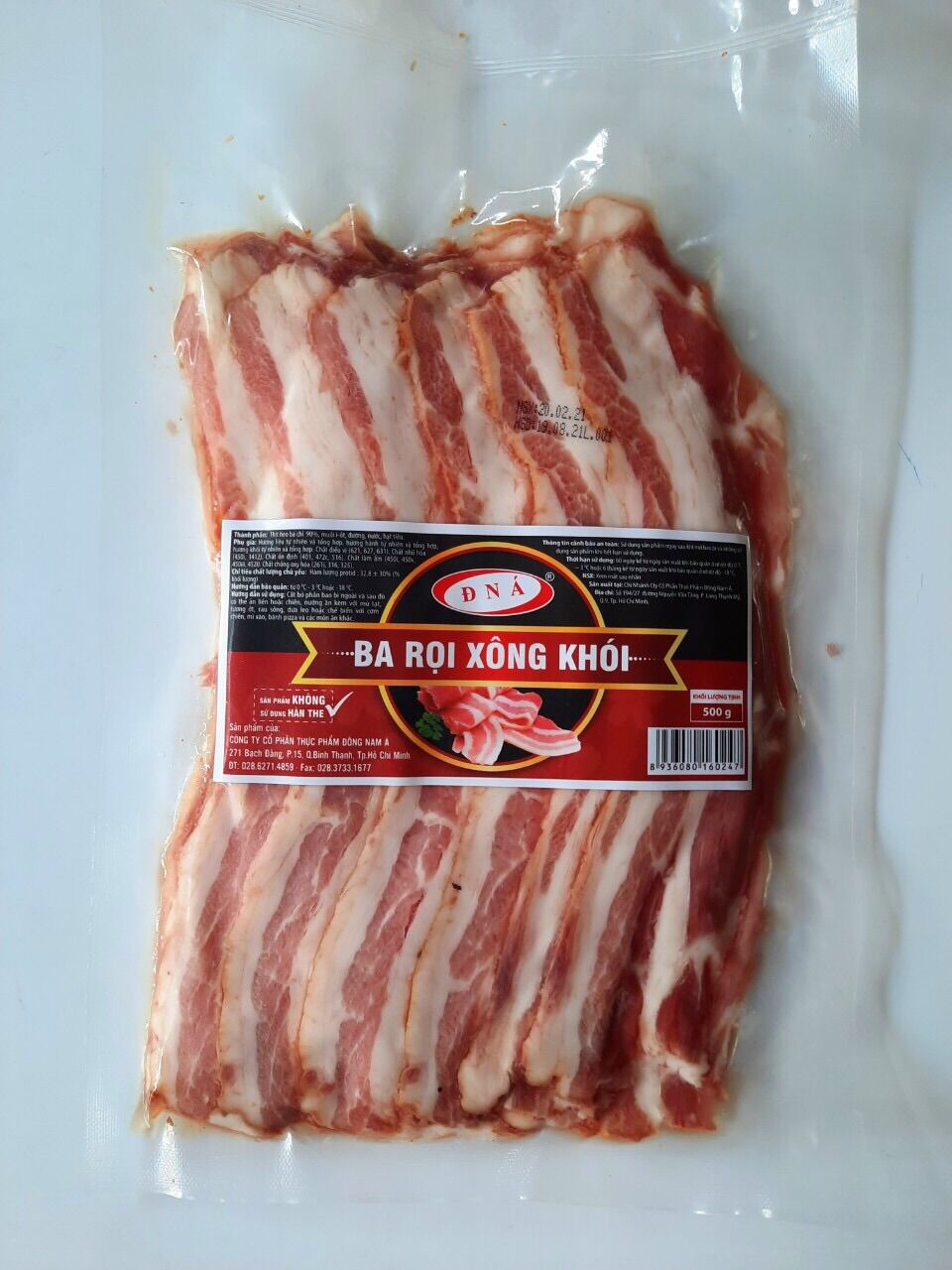 Ba rọi xông khói 1kg