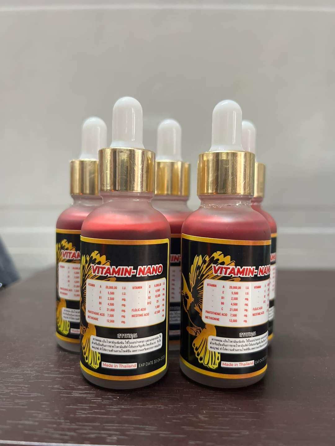 Vitamin nano nhập thái hàng chính hãng lên lửa nhanh cho chim cảnh thi đấu bền