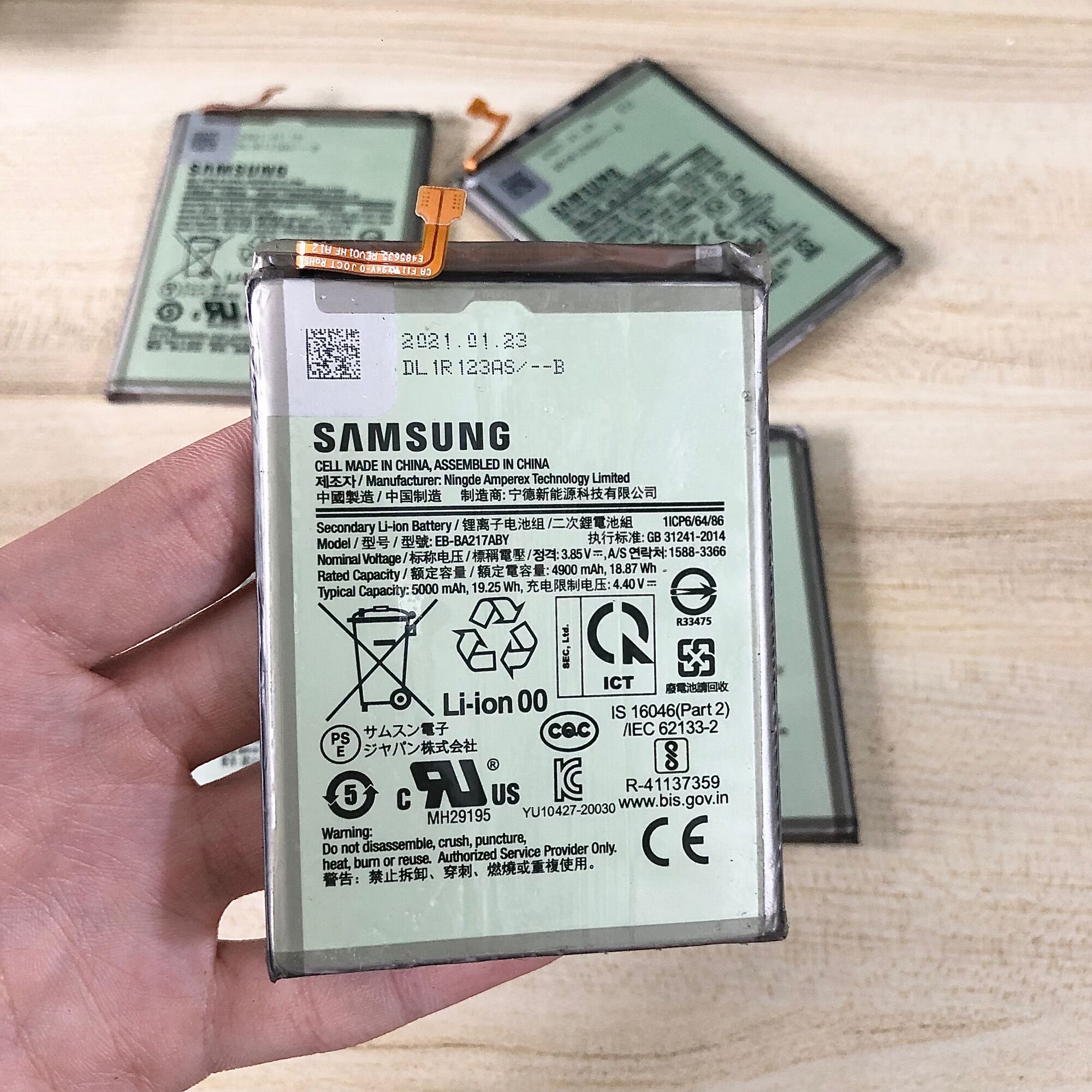 Pin Samsung A21S / A12 / A02 / A04s( EB-BA217ABY) Zin Hàng Cao Cấp.
