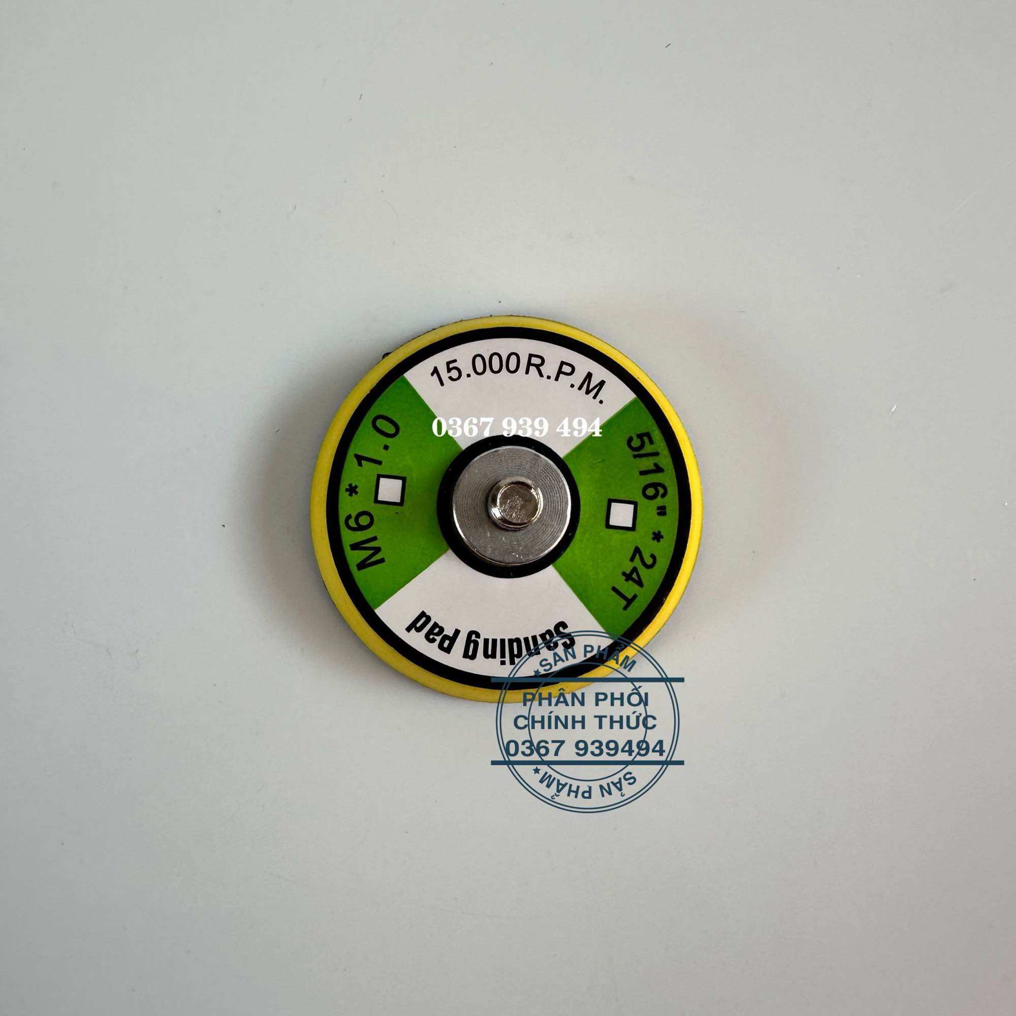 Đế Máy Chà Nhám Hơi Tròn 2’’ , 3’’ , 5’’ ( 50mm , 75mm , 125mm )
