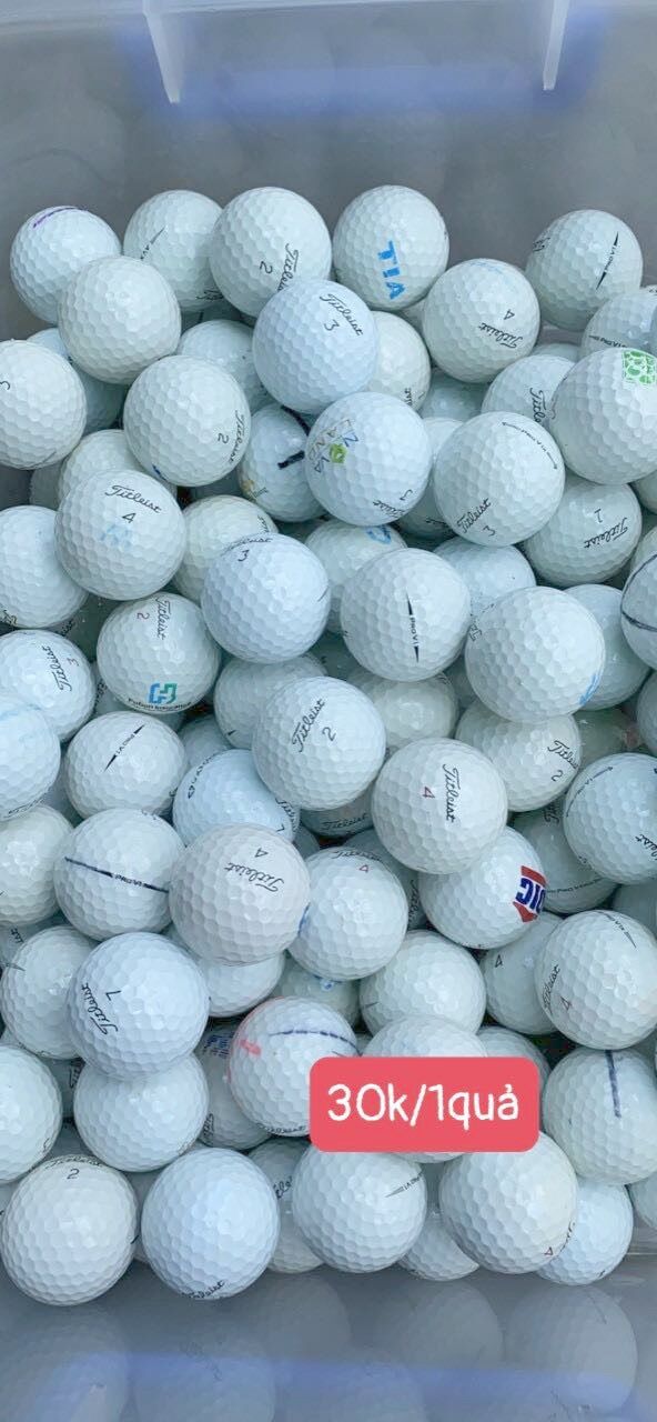 Titleist proV1 độ mới 90-95% (10 quả)