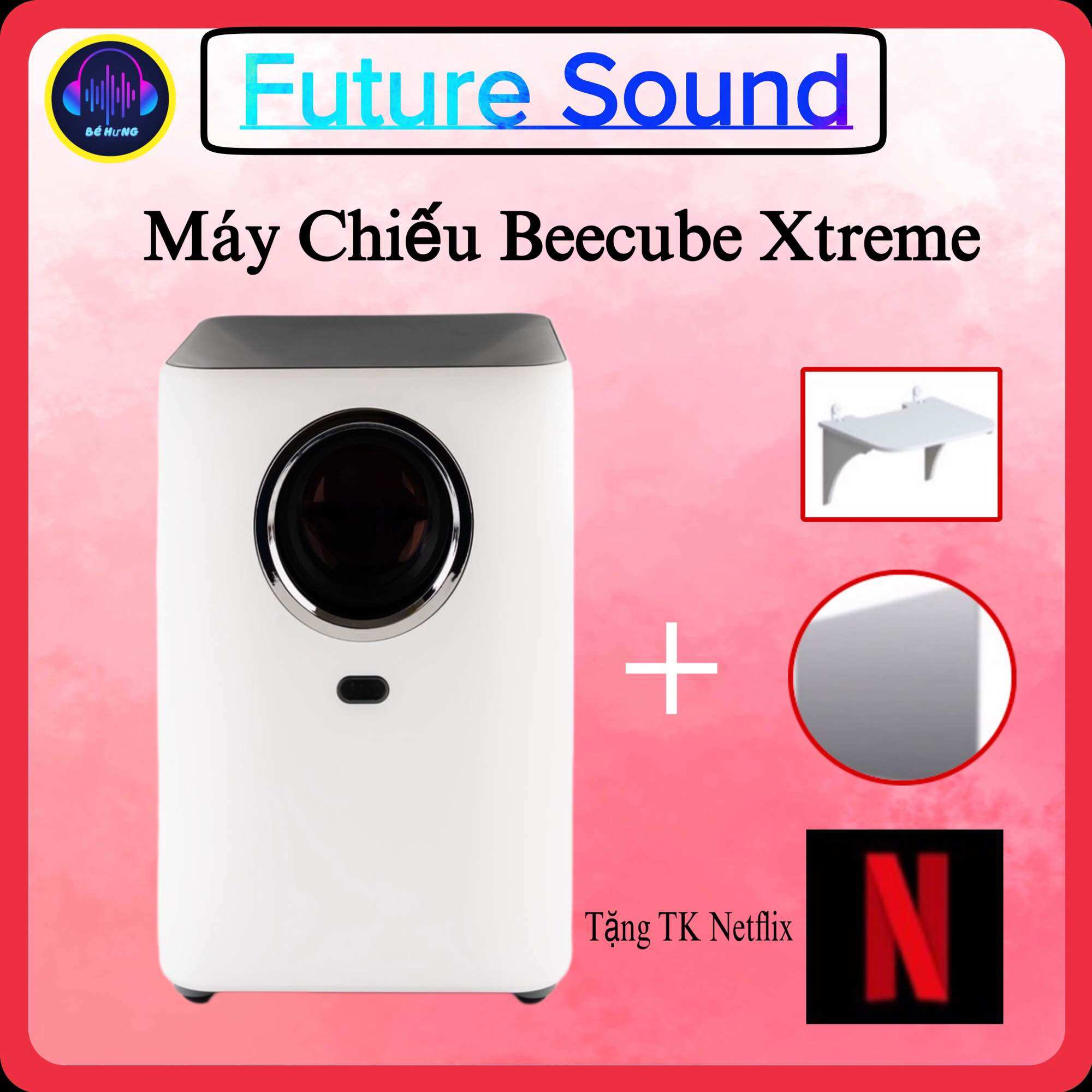 Máy chiếu mini BeeCube Xtreme - hàng chính hãng cao cấp fullHD 1080p