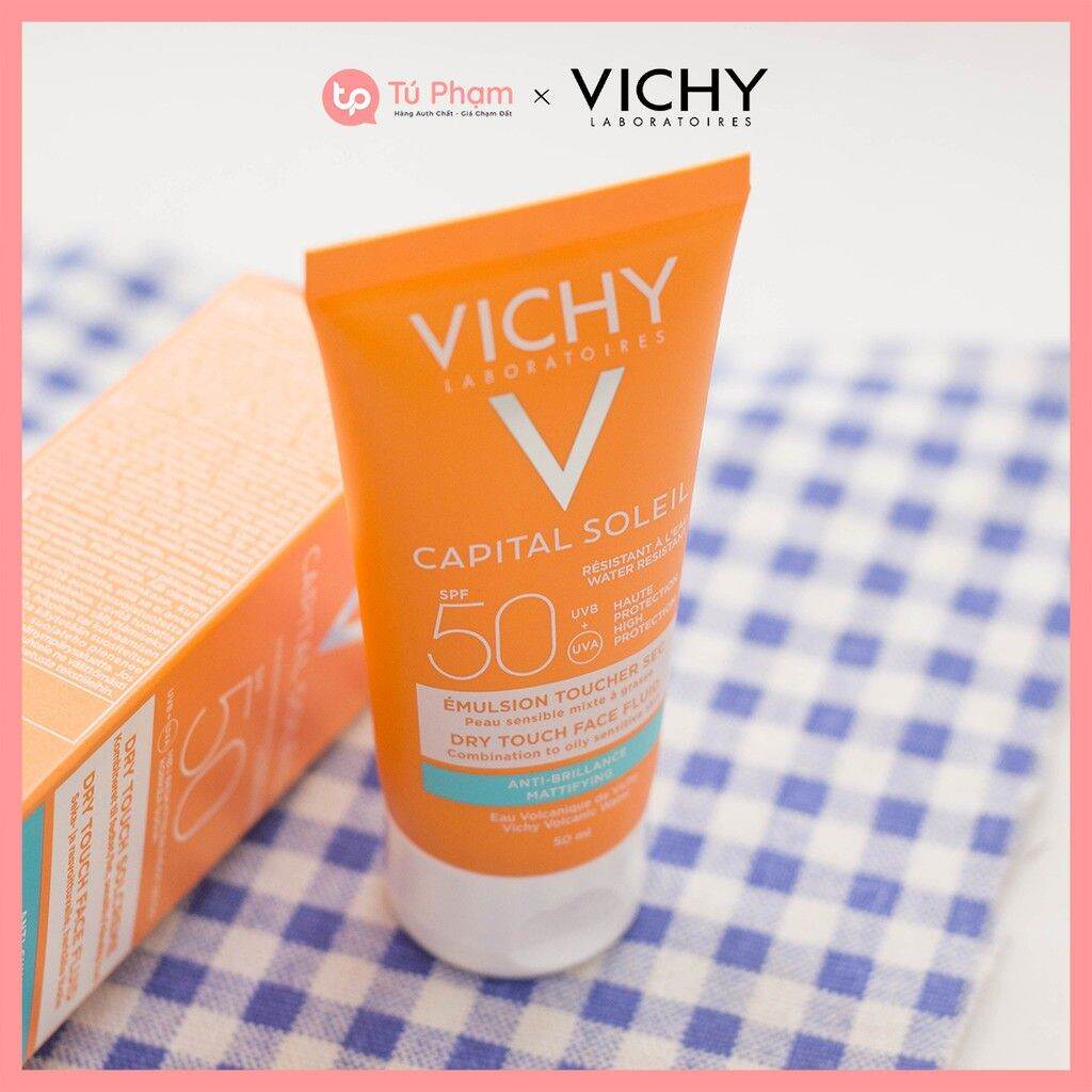 Kem chống nắng vichy spf 50 dụng tích 50ml