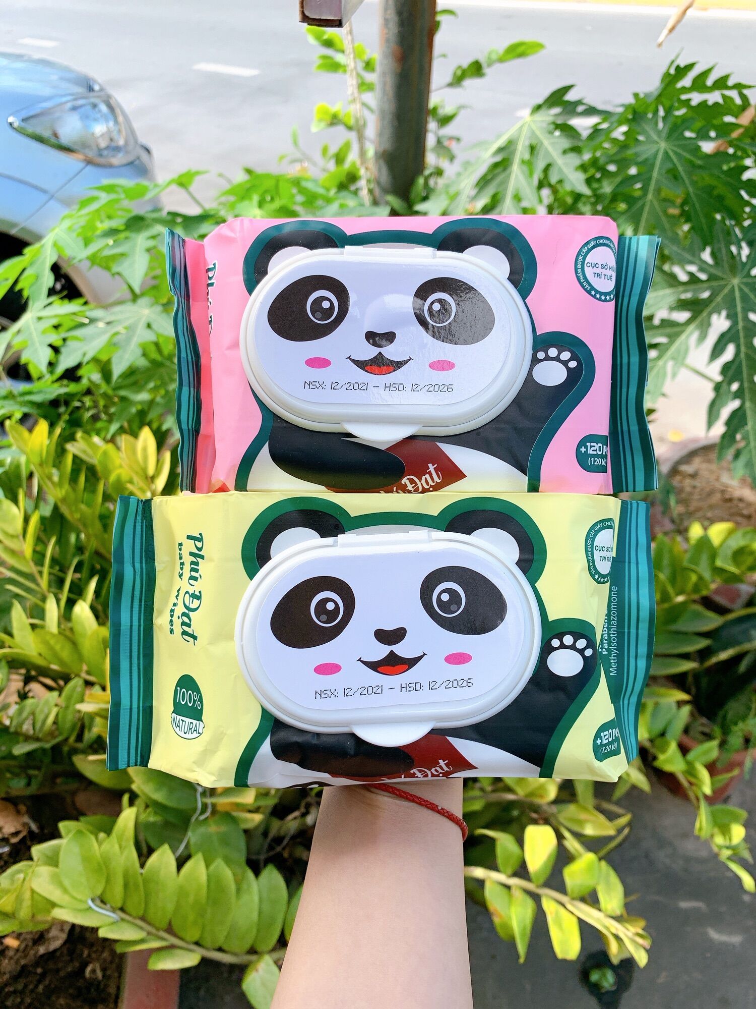 Set 10 gói Khăn Ướt Phú Đạt 120 tờ khăn ướt quốc dân