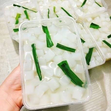 Thạch Dừa Thô - 1kg kèm tinh dầu dừa