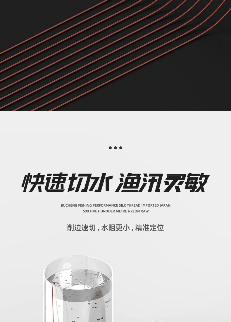 CƯỚC CÂU CÁ SUPER NYLON LINE 100M