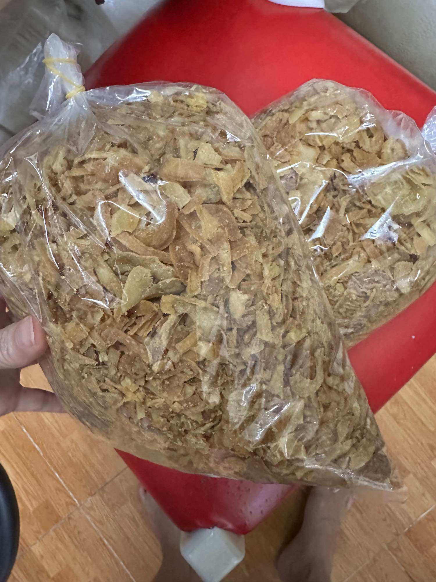 HCM 1kg Hành Phi dùng trộn bánh tráng