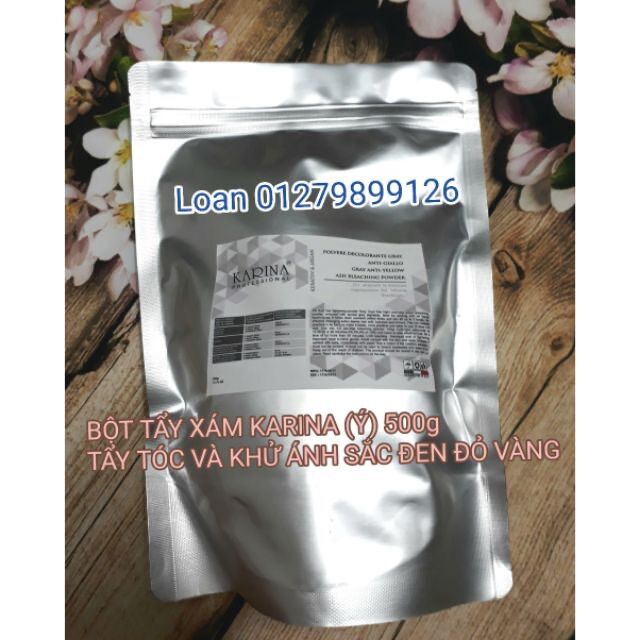 Bột tẩy ash karina 500g