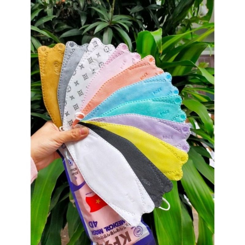 (SIÊU RẺ) THÙNG 300 CHIẾC KHẨU TRANG Y TẾ KF94 4D MASK (sẵn đủ màu)