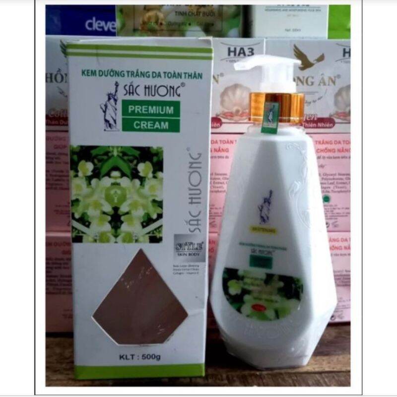 Kem dưỡng trắng body Sắc Hương 500g