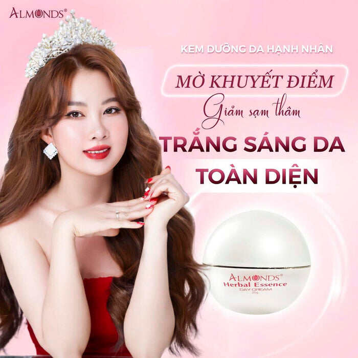 Kem dưỡng trắng da ban ngày hạnh nhân almonds