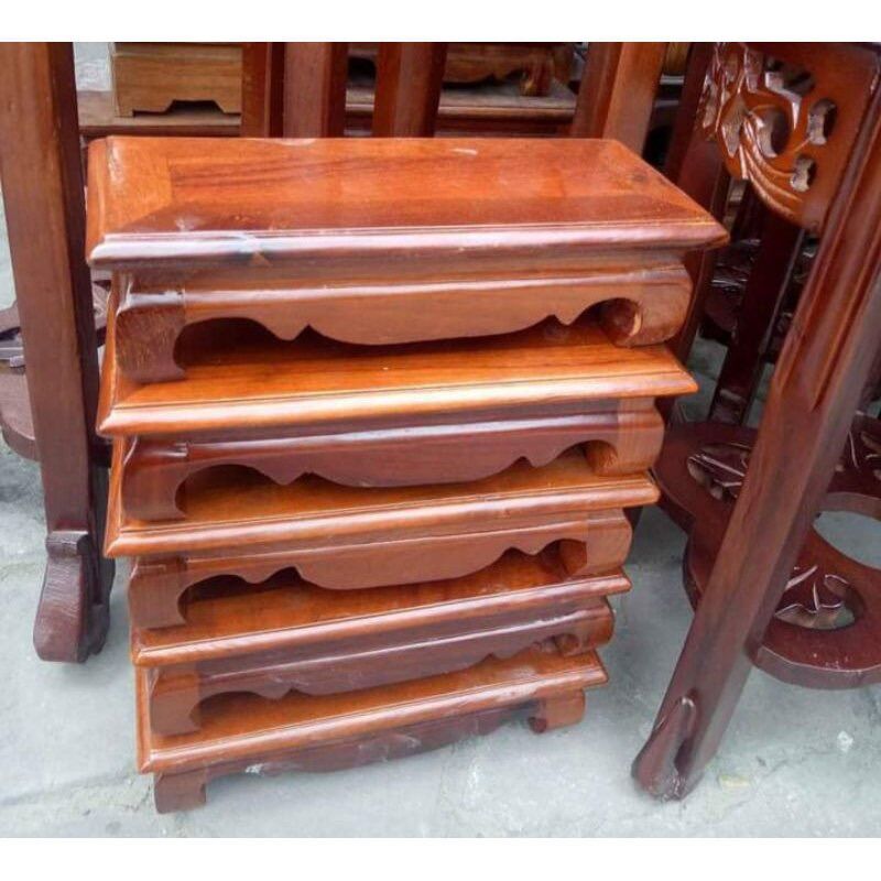 Đế kê khung ảnh thờ gỗ hương