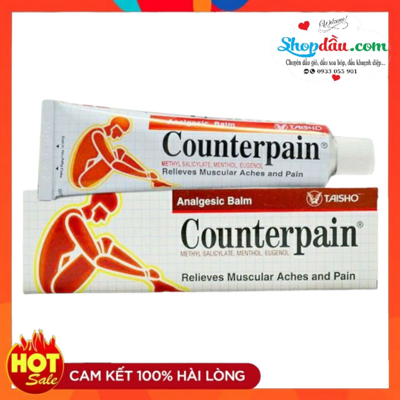 Dầu nóng xoa bóp Counterpain