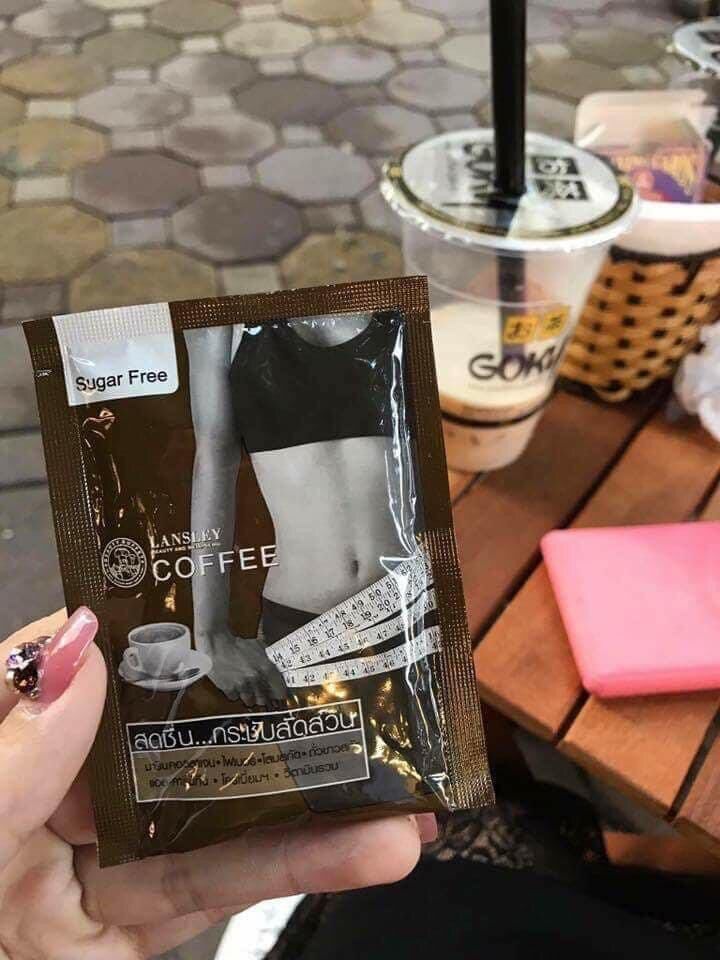 [HCM]Cà phê giảm cân lanleys thái lan hộp 10 gói