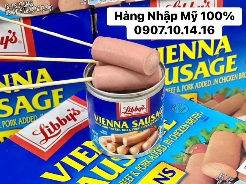 Xúc Xích Libbys Vienna Sausage 130g - Mỹ 🇺🇸
