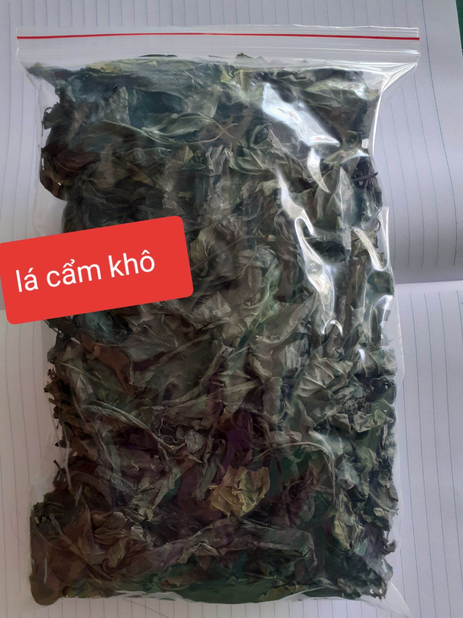 Lá cẩm khô 50g/ lá cẩm tím khô/nấu xôi/làm bánh