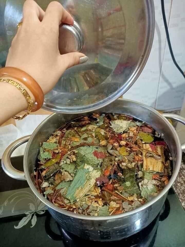 Lá nam giảm cân cô gái núi