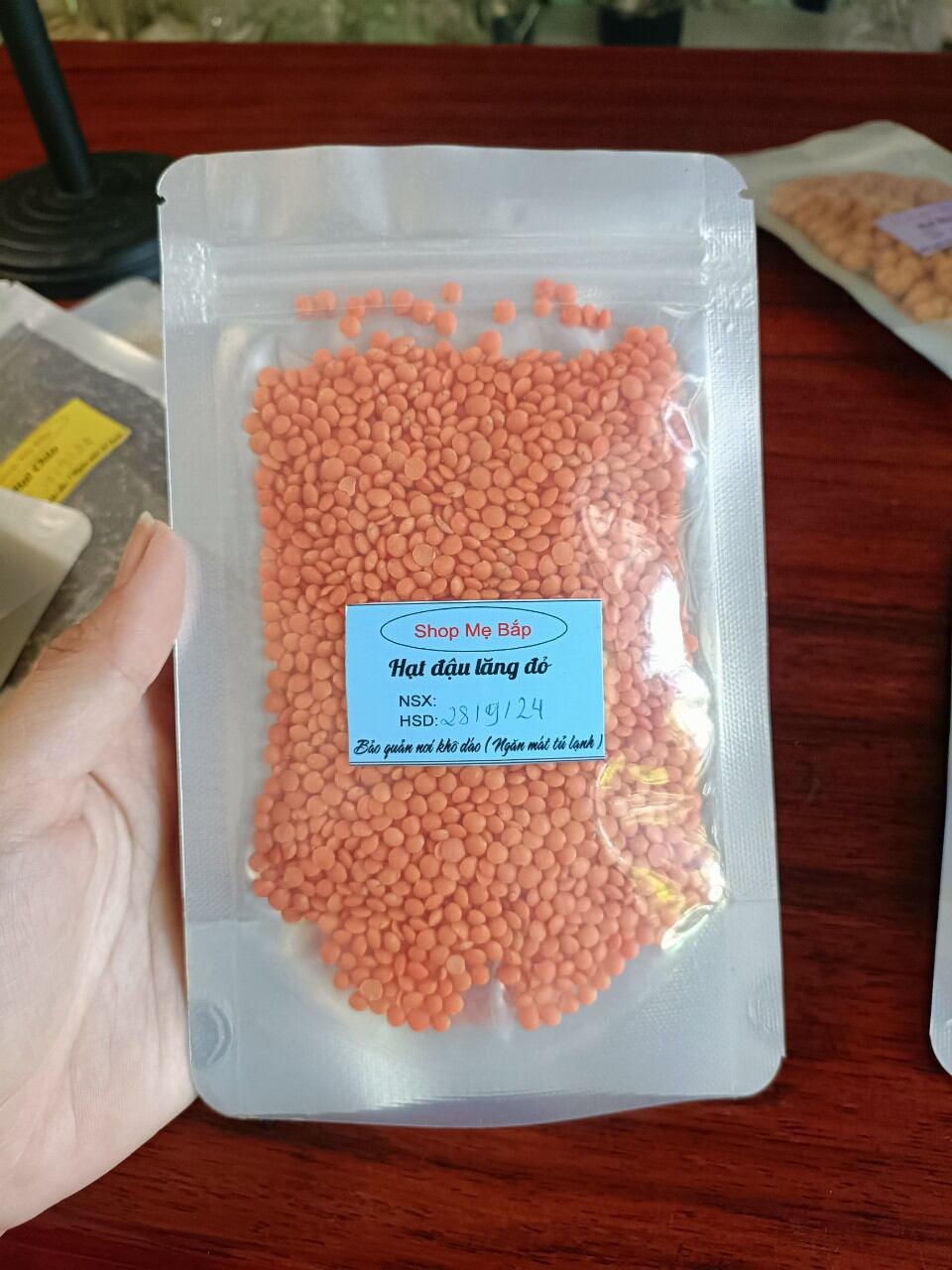 Hạt ăn dặm hữu cơ cho bé tách lẻ 100g