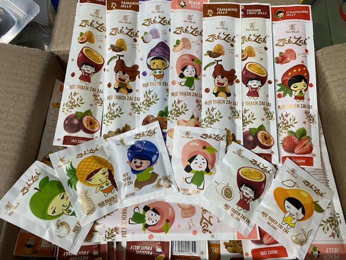 [HCM]1 kg Kẹo Thạch Zai Zai Đức Hạnh