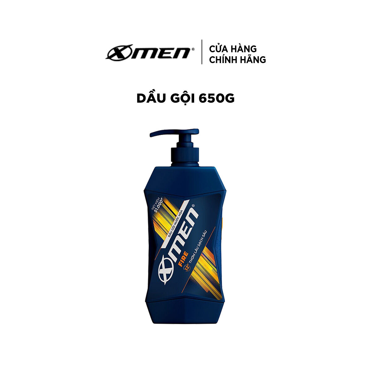 Dầu Gội Nước hoa X-Men Fire 650g