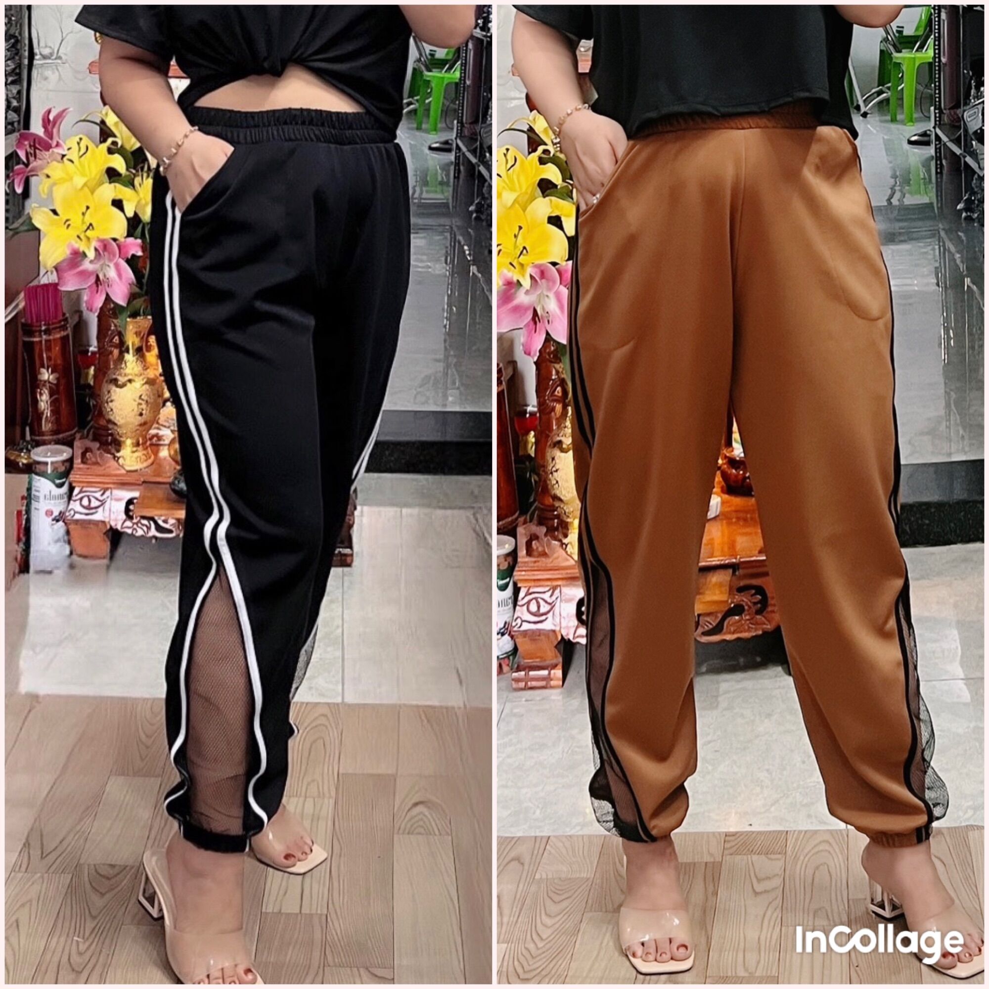 Quần thể thao Phối Lưới Bigsize 68kg Đến 95Kg