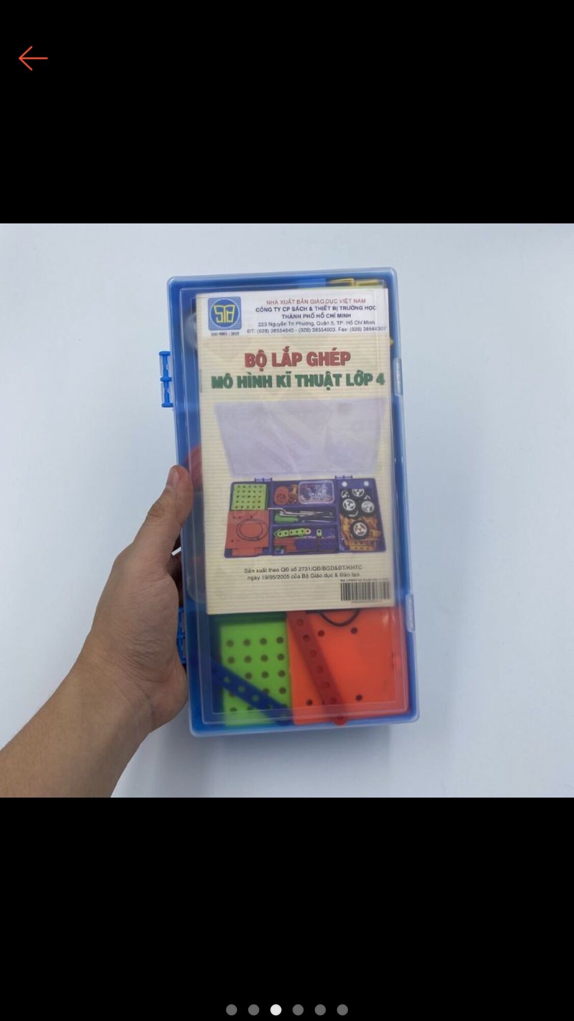 Bộ lắp ghép mô hình kỹ thuật lớp 4