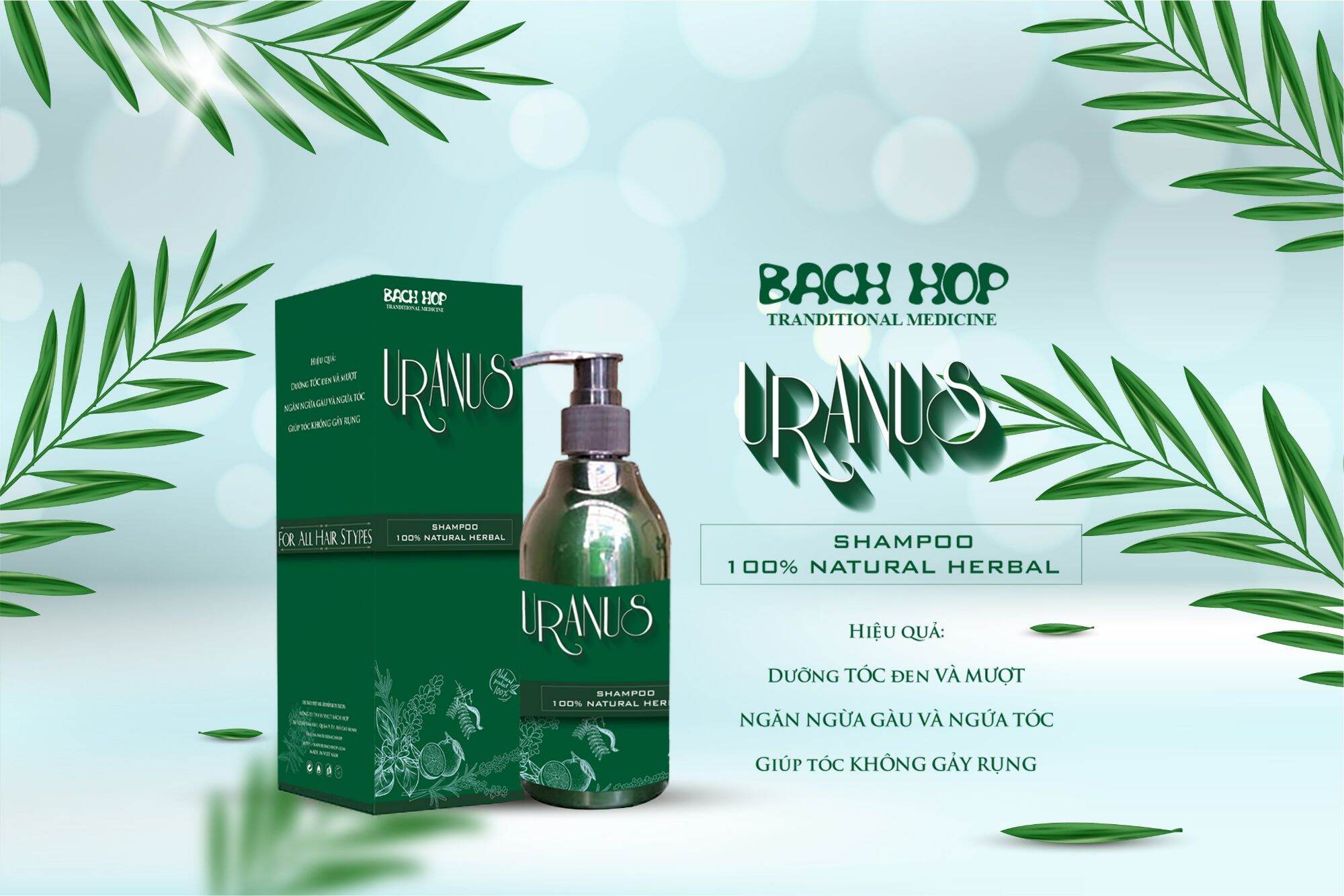 Dầu Gội Thảo Mộc Uranus 300ml