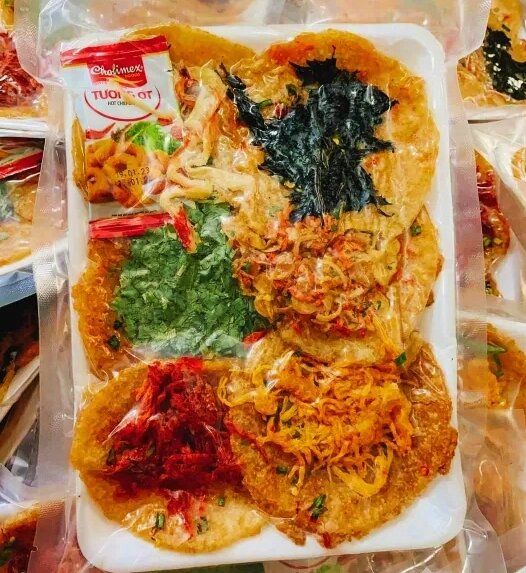 Cơm Cháy Chiên Mắm Mix 6 Vị Full topping