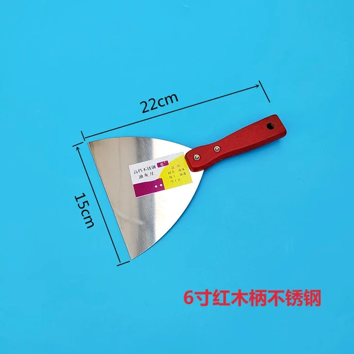Xúc sủi inox không gỉ, xúc bột trét, bột bả, keo bả size 5-15cm