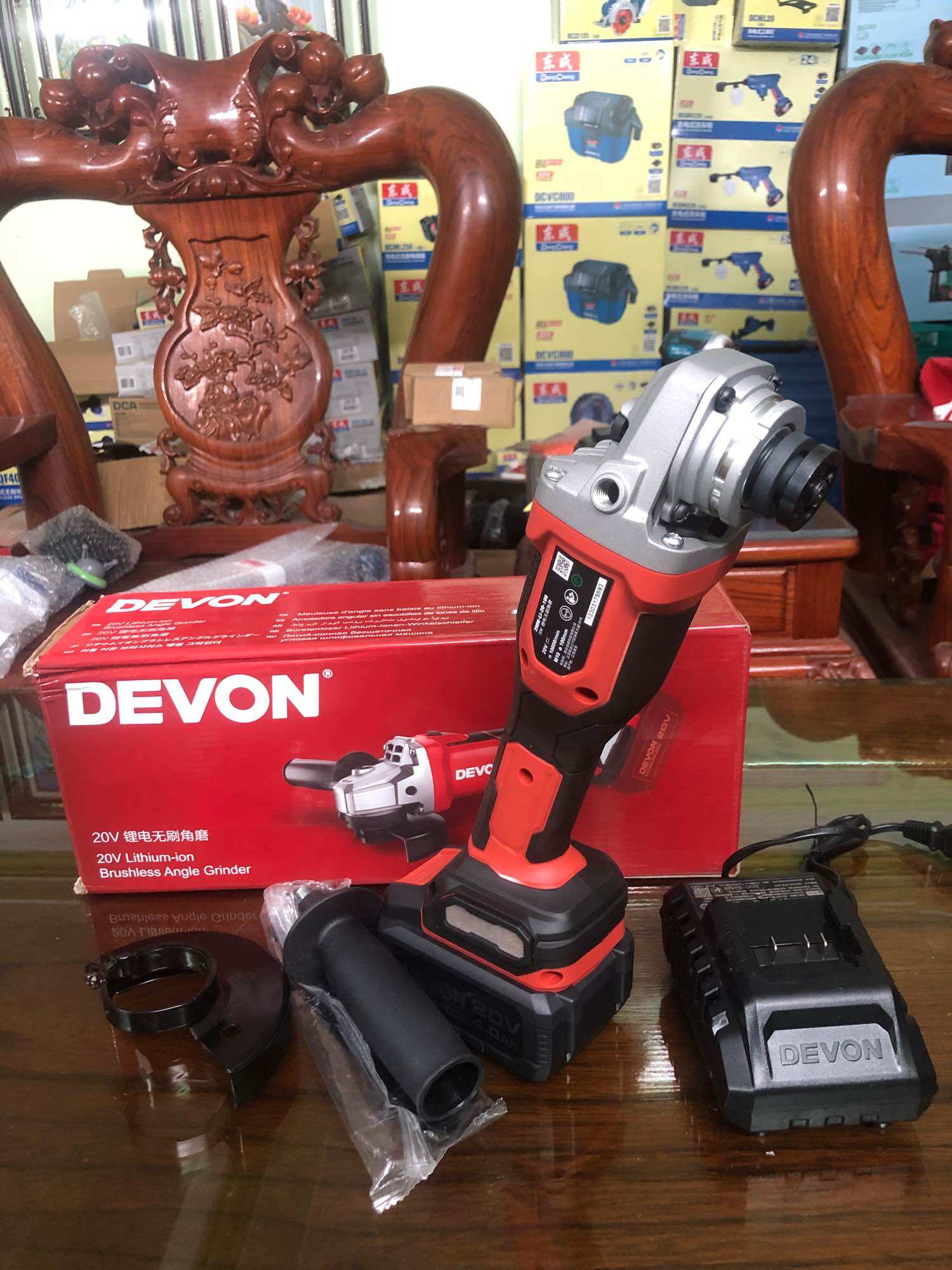 Máy mài pin DEVON 2906 chính hãng bảo hành 6tháng