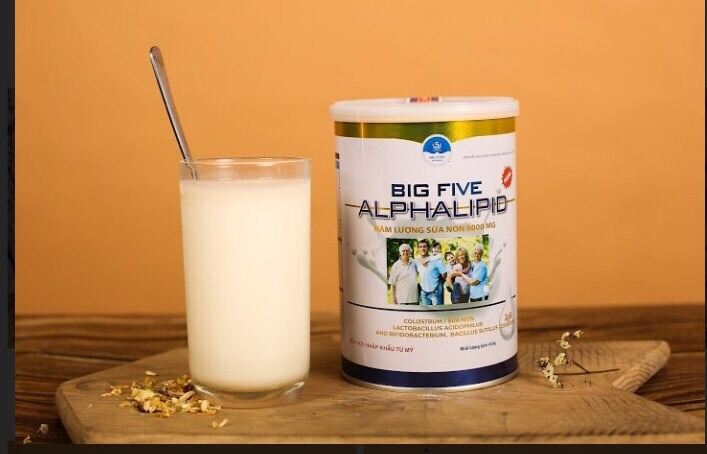Sữa Non Alpha Lipid BIG FIVE 450G