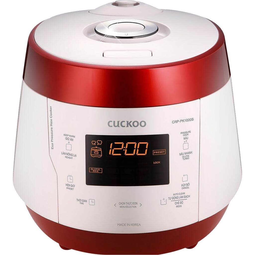 NỒI CƠM ÁP SUẤT ĐIỆN TỬ 1,8 LÍT CUCKOO CRP-PK1000S Made in Korea