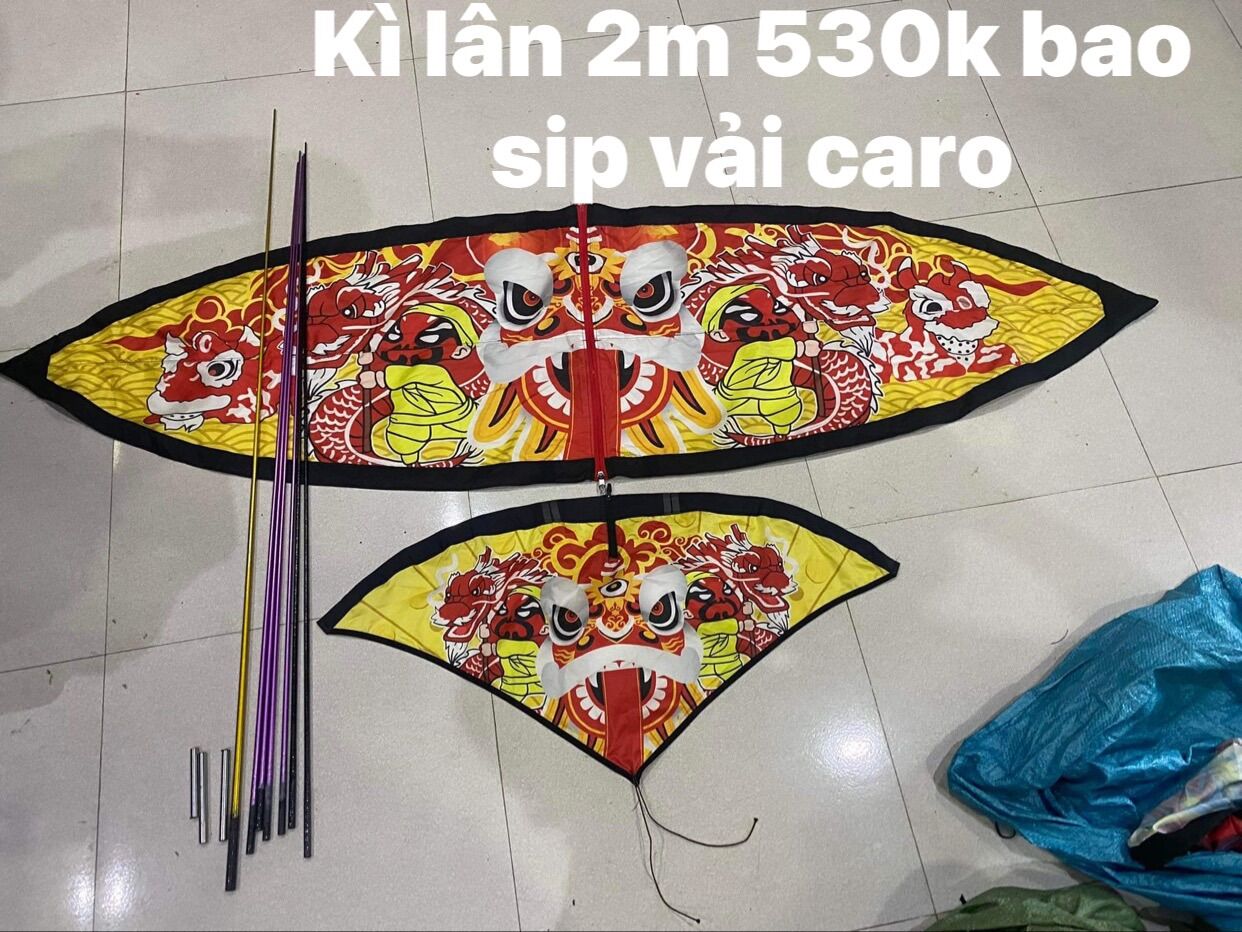 Combo tự lên diều 2m