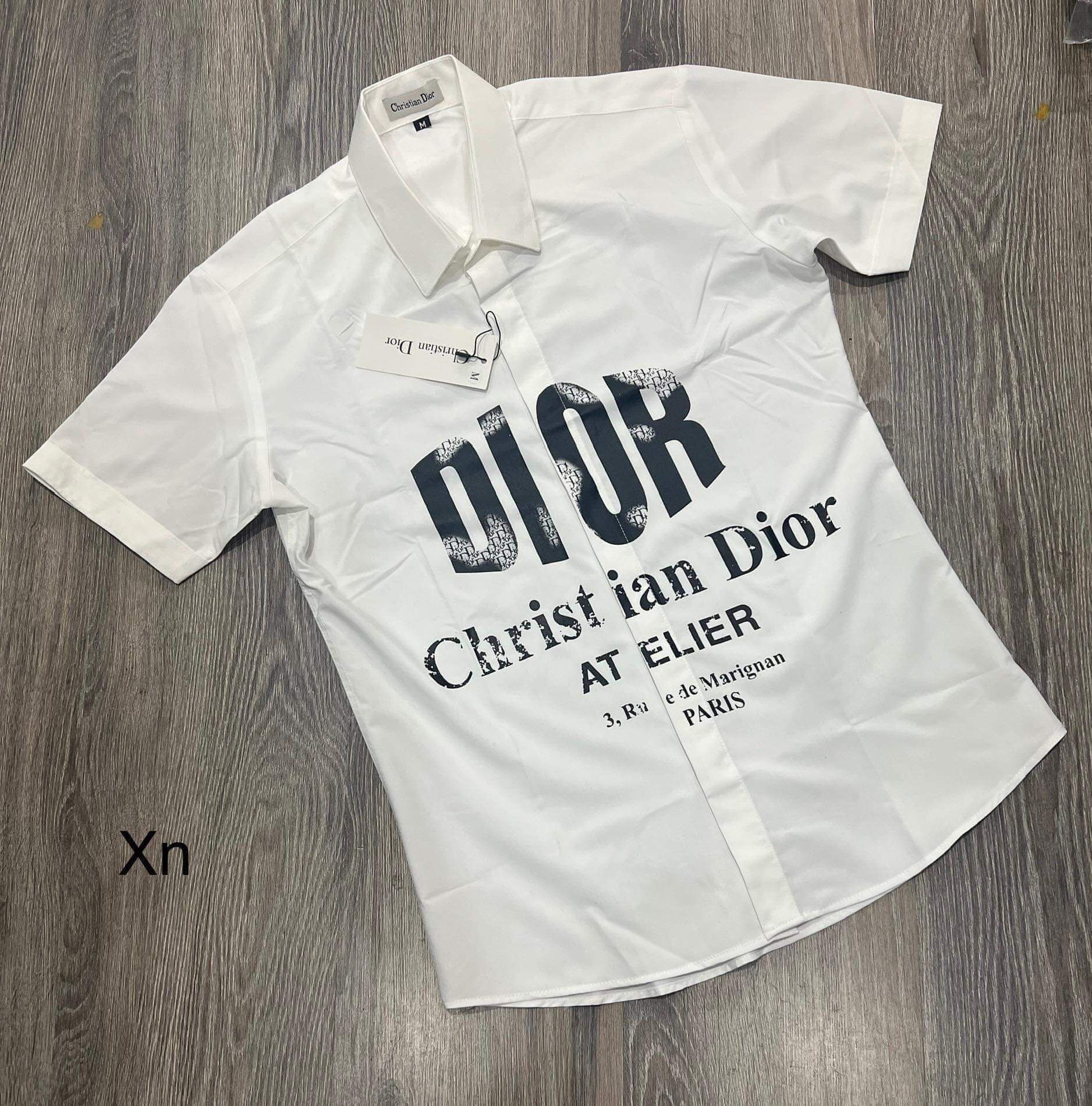 Áo Sơ mi cộc trắng