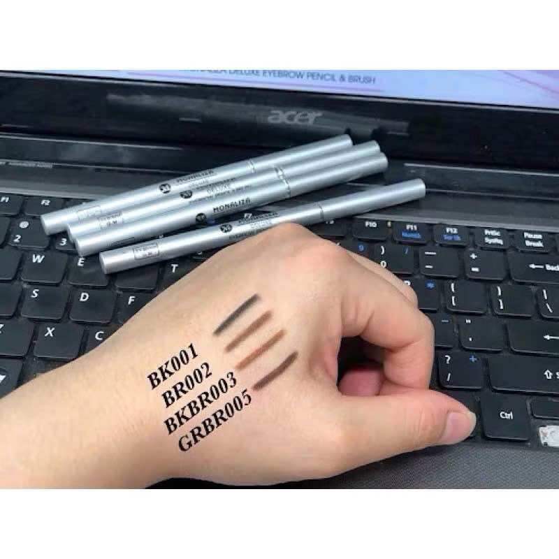 Chì Vẽ Mày 2 đầu Aroma Mira Eyebrow Pencil