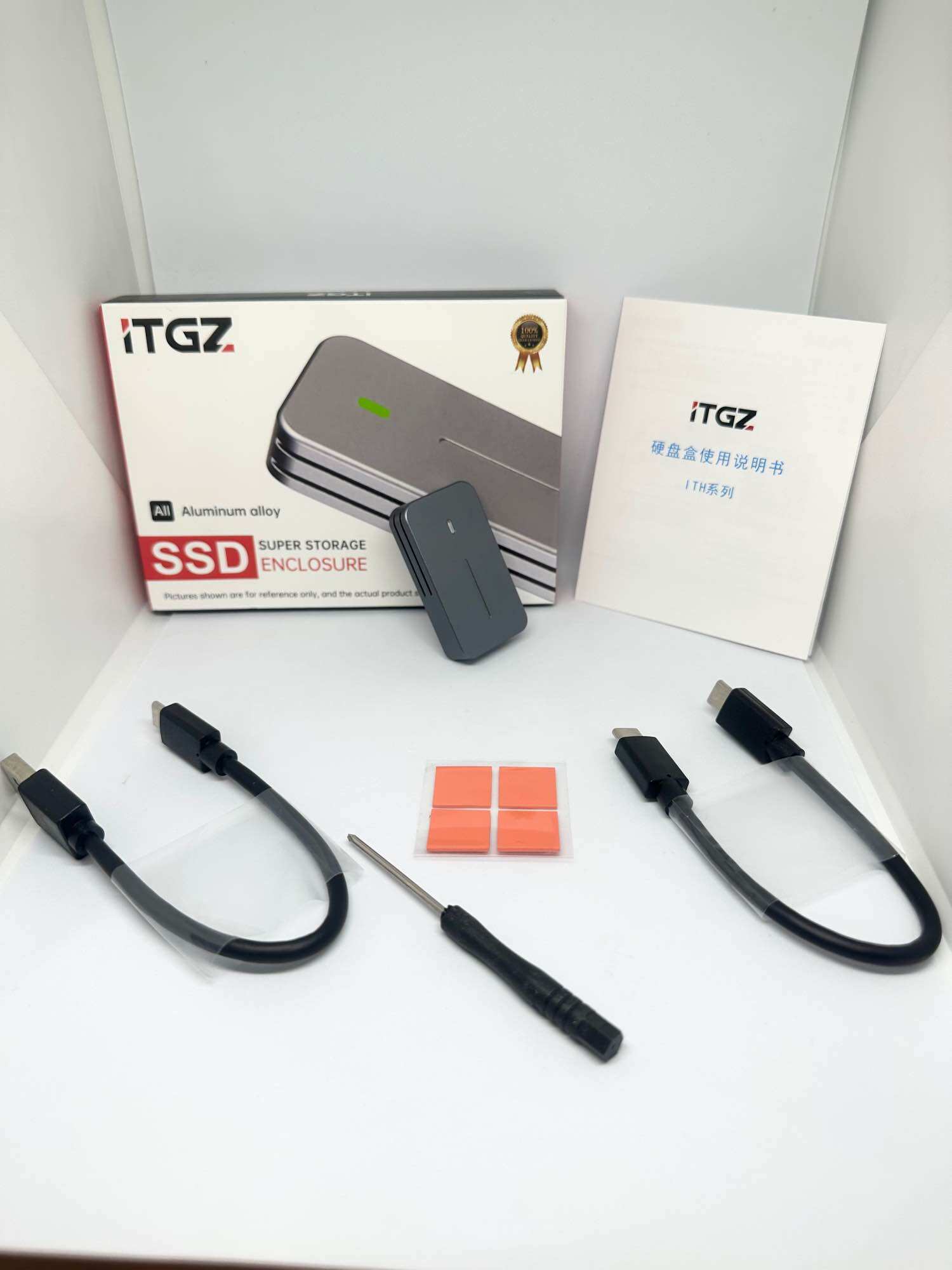 Box ổ cứng di động ssd m.2 nvme 2230 itgz