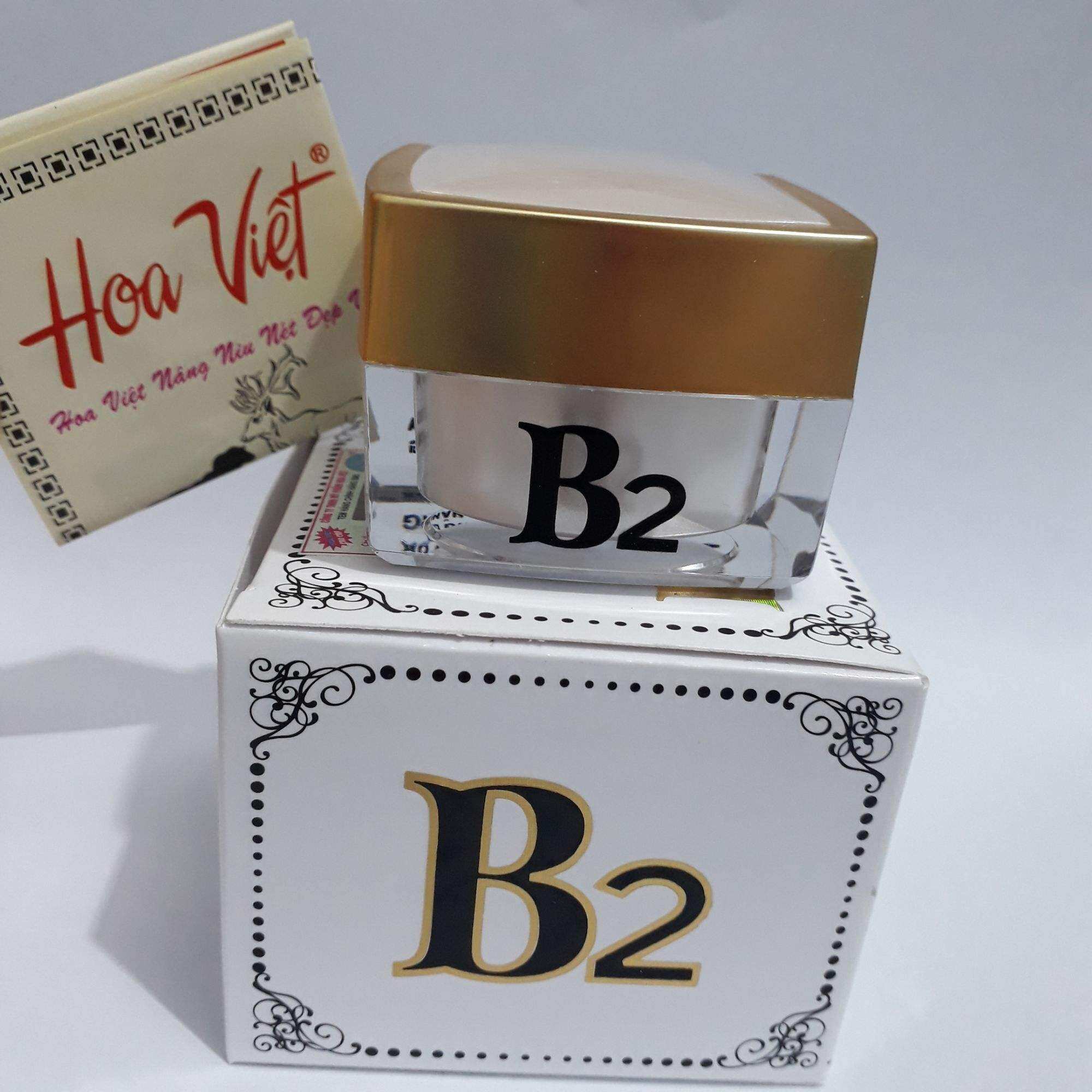 KEM TRẮNG DA ĐA CHỨC NĂNG B2 HOA VIỆT 10G, KEM B2 TRẮNG DA NGỪA LÃO HOÁ CHỐNG NẮNG