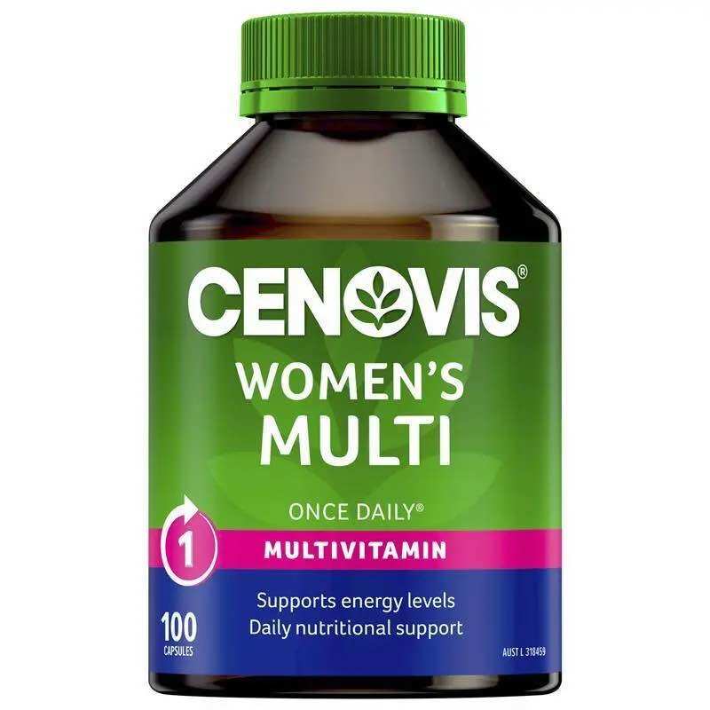 Cenovis Once Daily Women's Multivitamins & Minerals 100 Capsules
