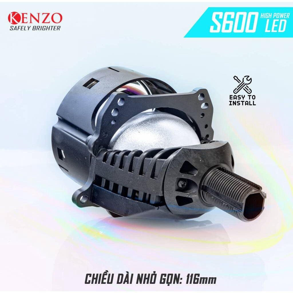 Đèn Bi cầu 3inch Kenzo S600 ( Chính Hãng)