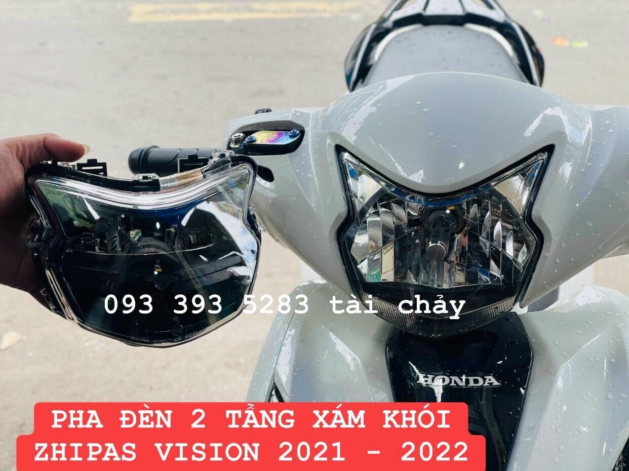 Pha đèn 2 tầng zhipas chính hãng cho vision 2021 chính hảng