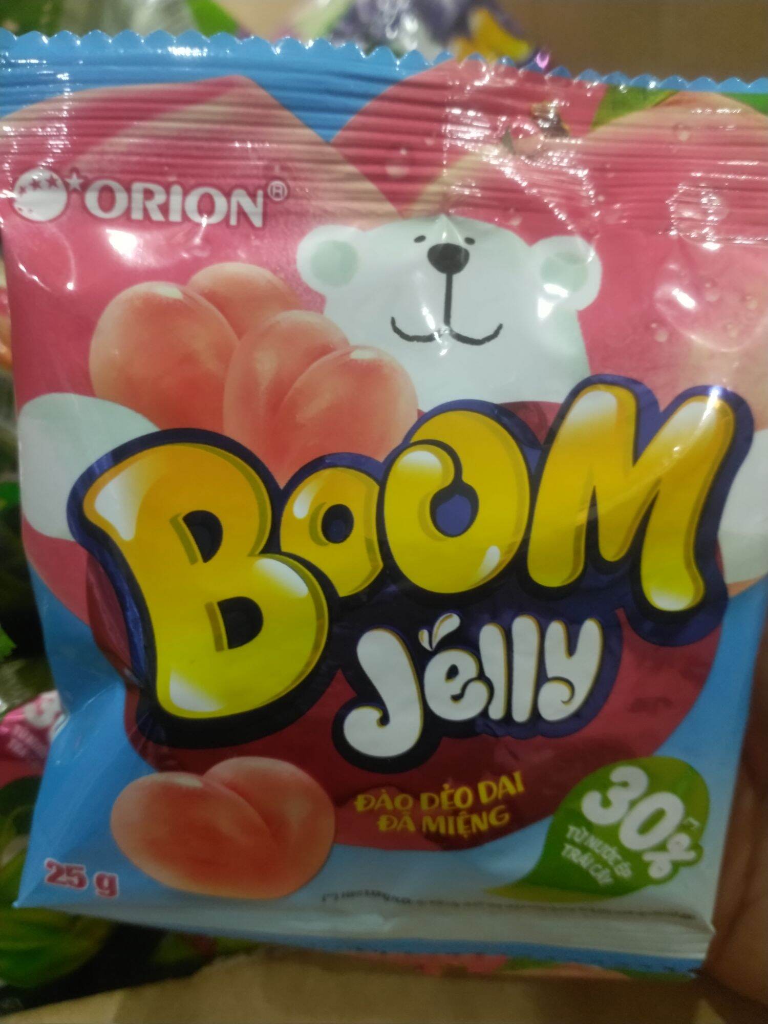 Kẹo Boom Jelly các vị gói 25g