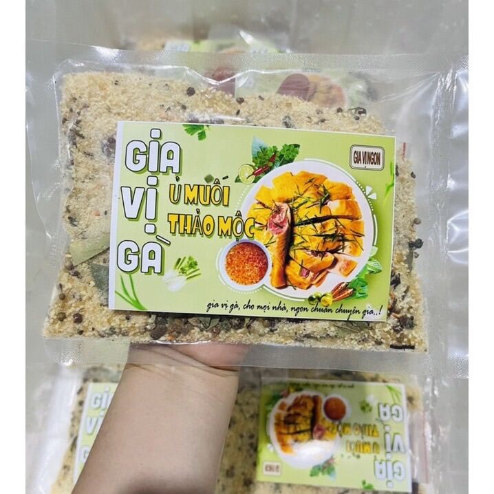 [ Tặng gói mắc khén ] Gia vị gà ủ muối hoa tiêu gói 300g